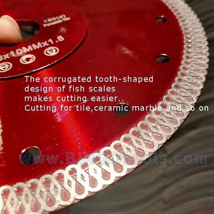 Continuous Rim Diamond Saw Blade For Tile