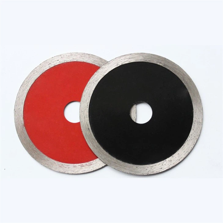 Sintered Countinuous Rim Diamond Blades Porcelain Tile Ceramic Marble Cutting Disc